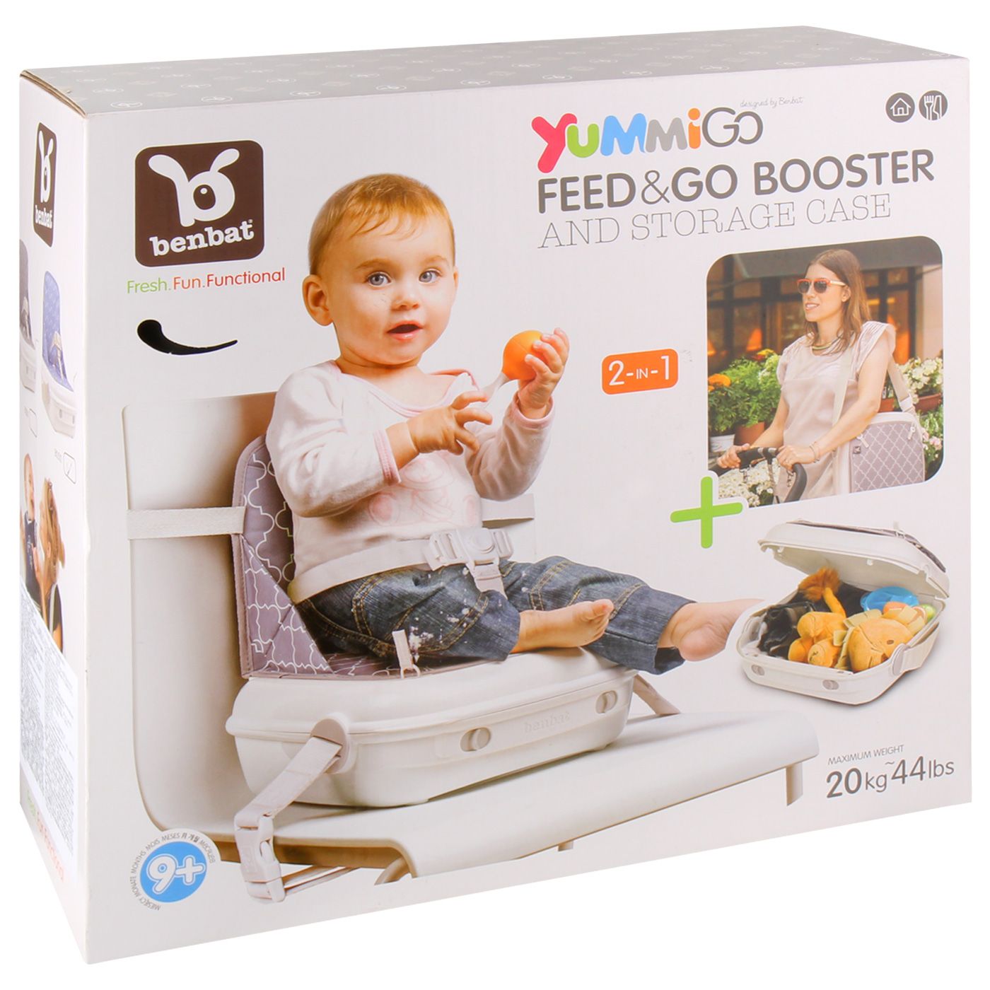 Promo Benbat YummiGo Booster Aegean Chevron (Box Package) - 7