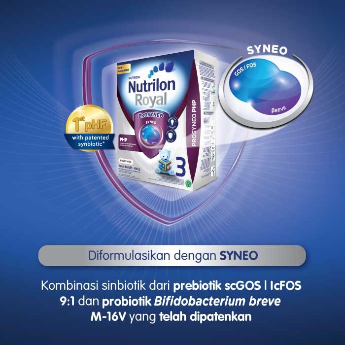 Nutrilon Royal Prosyneo 3 Susu Pertumbuhan Bubuk 400 GR - 2