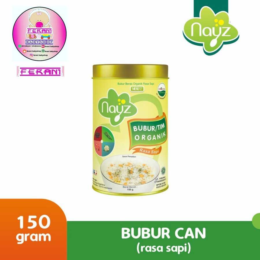Nayz Bubur Tim Can Daging Sapi 150gr - 1