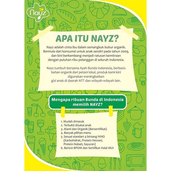 Nayz Bubur Tim Can Daging Sapi 150gr - 2