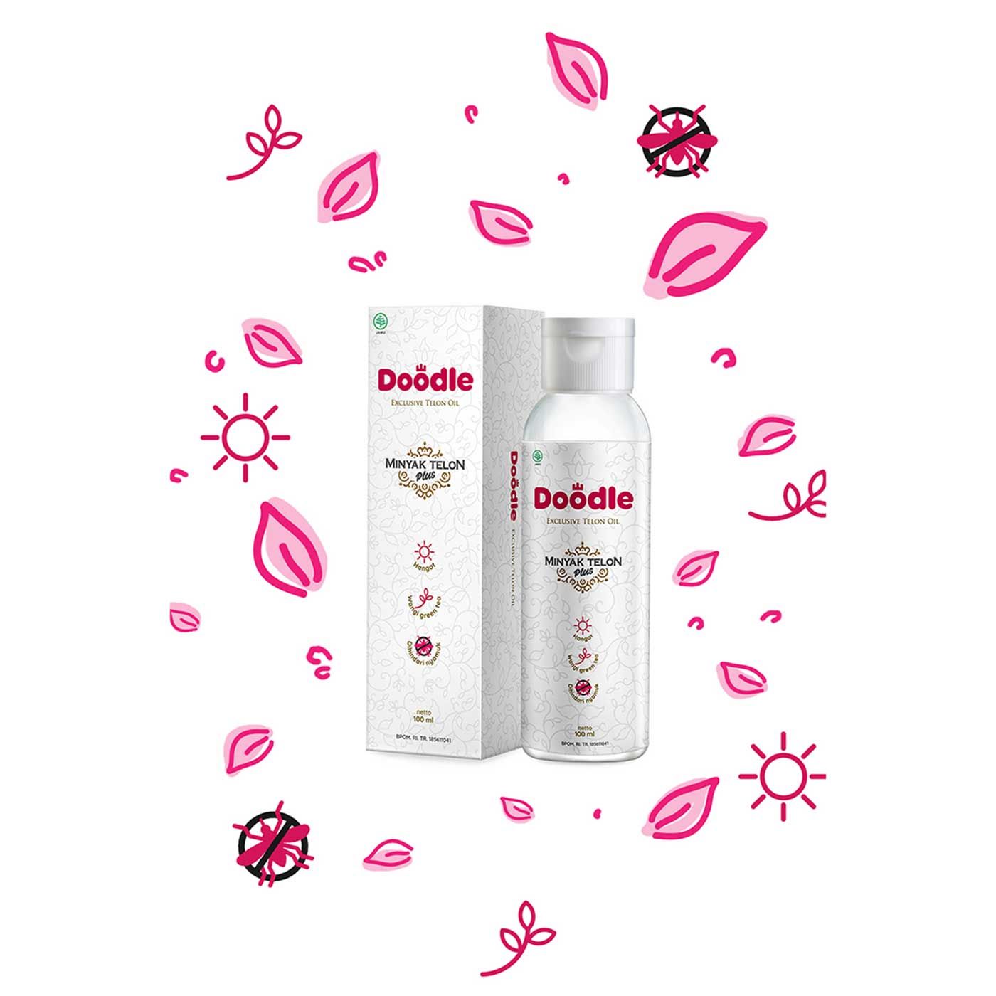 Doodle Exclusive Telon Oil 100ml - 3
