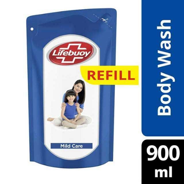 Lifebuoy Sabun Cair Mild Care Refill 900Ml - 1