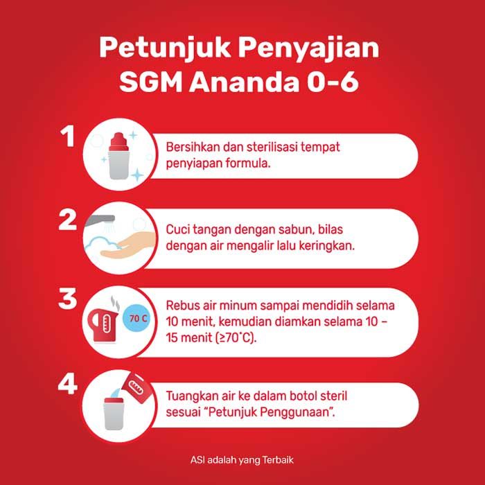 SGM Ananda 1 (0-6 Bulan) Formula Bayi Bubuk 1000gr NEW - 4
