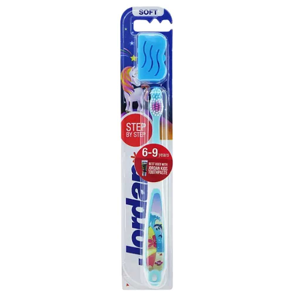 Jordan Kids Toothbrush Step 3 (6-9 Years) Soft - Random - 2