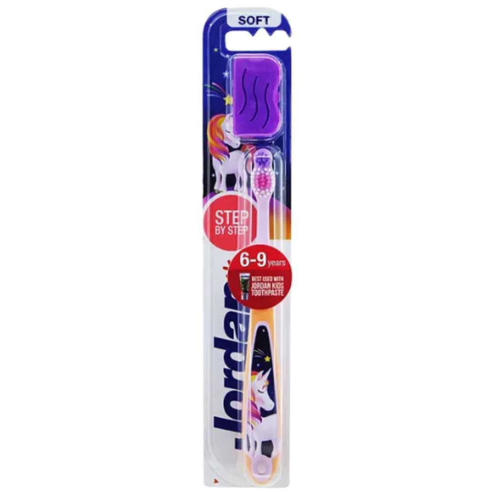Jordan Kids Toothbrush Step 3 (6-9 Years) Soft - Random - 3