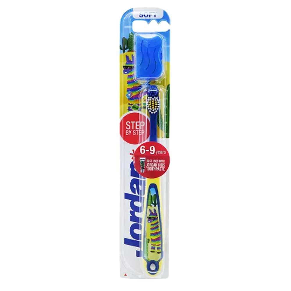 Jordan Kids Toothbrush Step 3 (6-9 Years) Soft - Random - 4