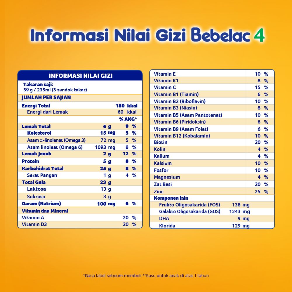 Bebelac 4 Vanila Susu Bubuk 800 GR - 5