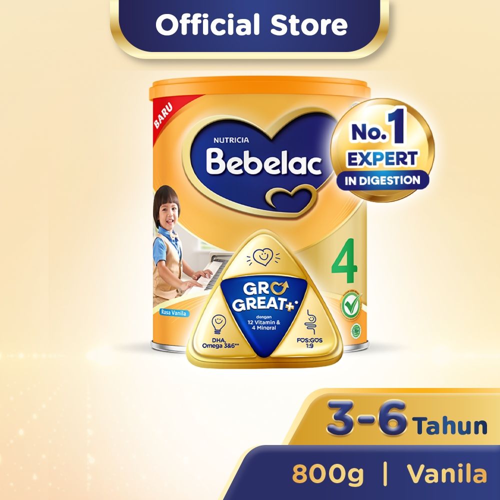 Bebelac 4 Vanila Susu Bubuk 800 GR - 1