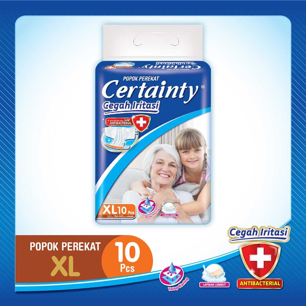 Certainty Popok Perekat Dewasa XL10 - 1