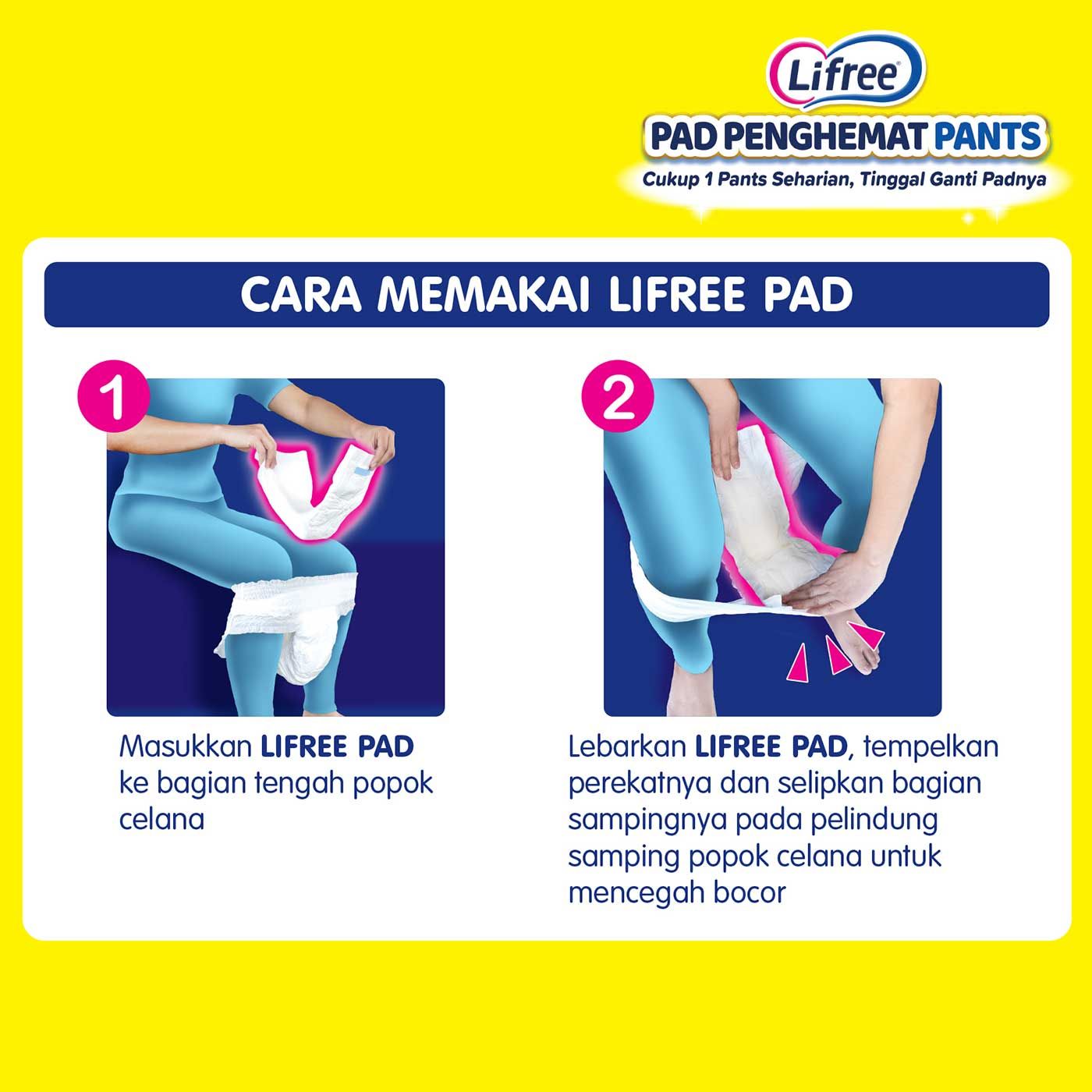 Lifree Pad Penghemat Popok Celana Dewasa 15 Pcs - 5
