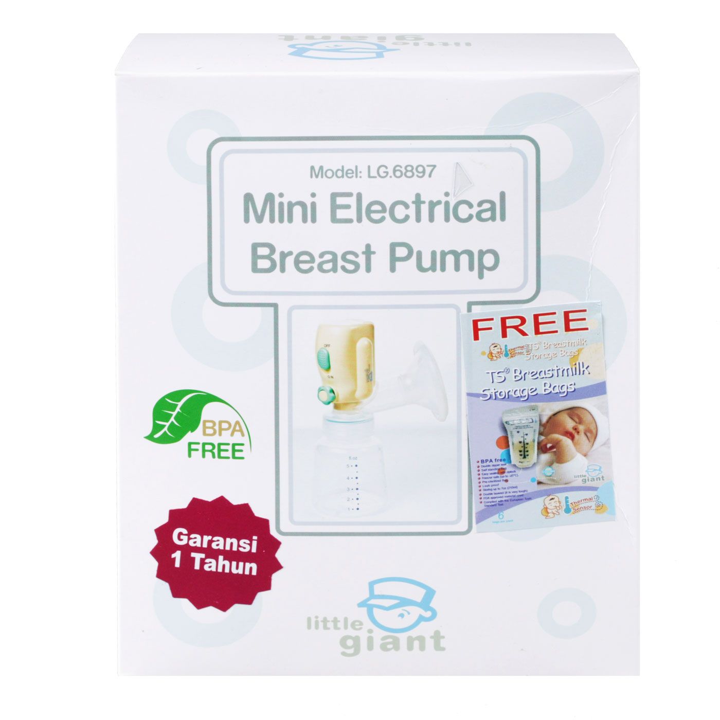 Little Giant Mini Electric Breast Pump - 6