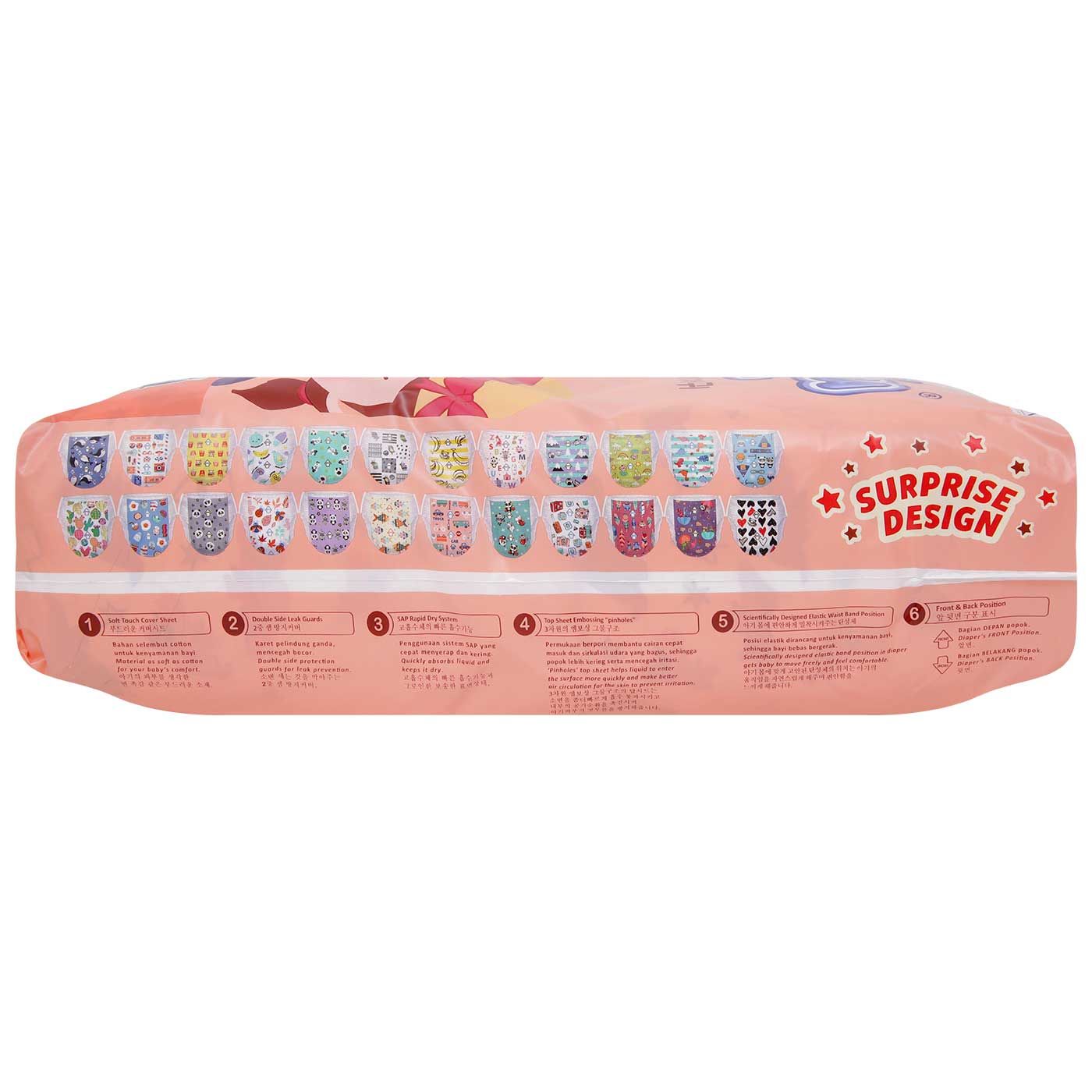 Pokana Baby Diapers Super Jumbo Pants XXL 36 - 2