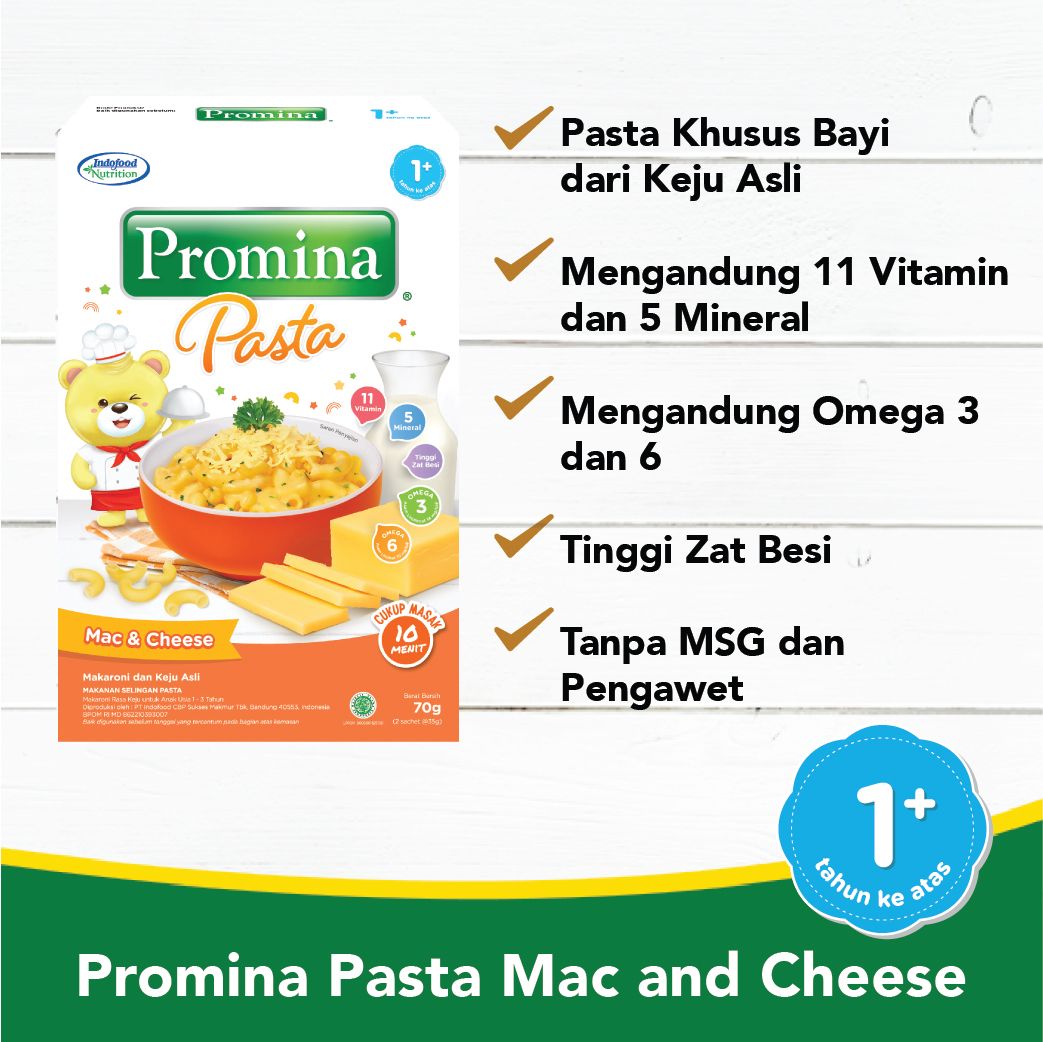 Promina Pasta Mac and Cheese Box 70 Gr X 1 Pc - 2