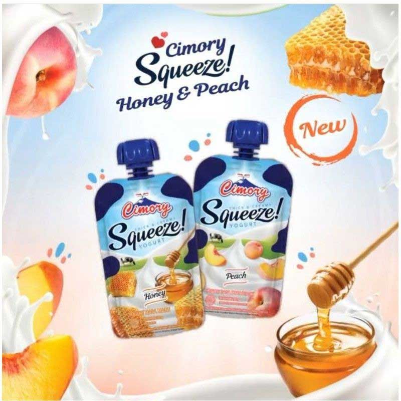 Cimory Squeeze Yogurt 120gr - Honey - 2