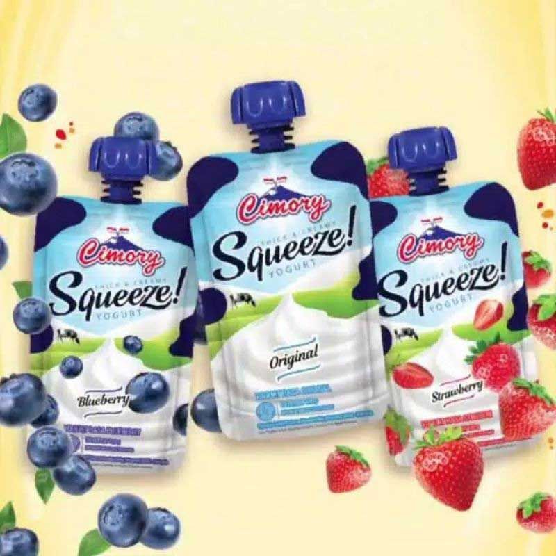 Cimory Squeeze Yogurt 120gr - Honey - 3