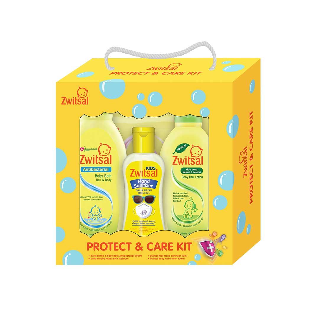Zwitsal Baby Protect& Care Kit - Hampers Bayi - 2