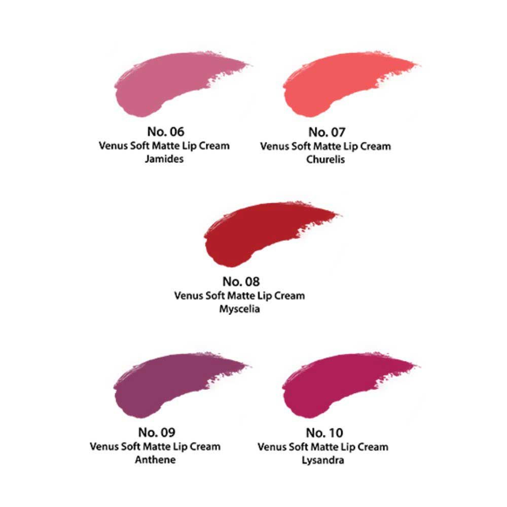 Venus Soft Matte Lip Cream 3.7gr - No.5 Chilades - 5