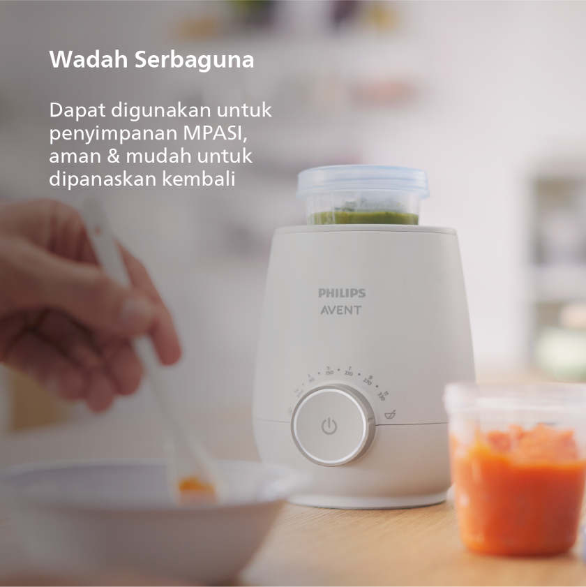 Philips Breast Milk Storage Cups 180ml/10 SCF618/10 Aksesori Pompa ASI - 5