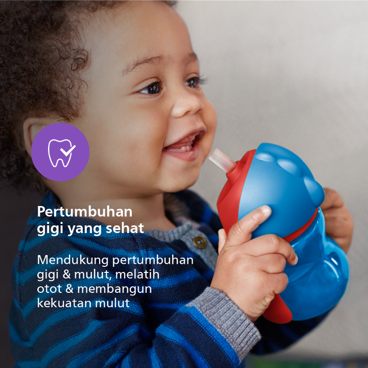 Philips Avent Straw Cup 200 ml Single Mixed Boy SCF796/00 Botol Minum - 4