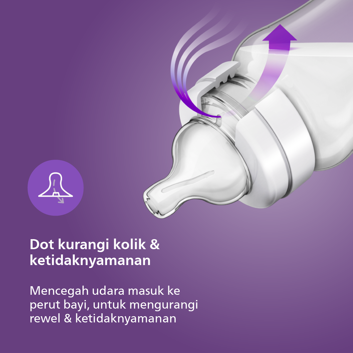 Philips Avent Teat Classic Nipple 6M+ SCF634/27 Dot Botol Bayi - 4