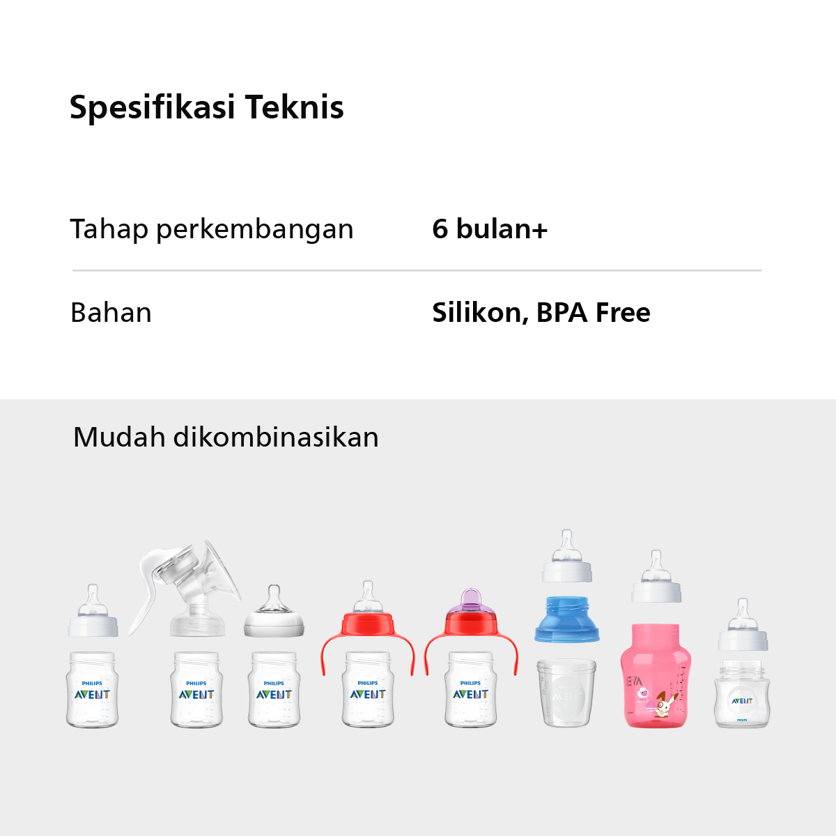 Philips Avent Teat Classic Nipple 6M+ SCF634/27 Dot Botol Bayi - 5