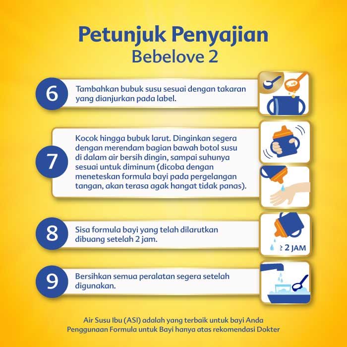 Bebelove 2 Formula Bayi Bubuk 800 GR - 6