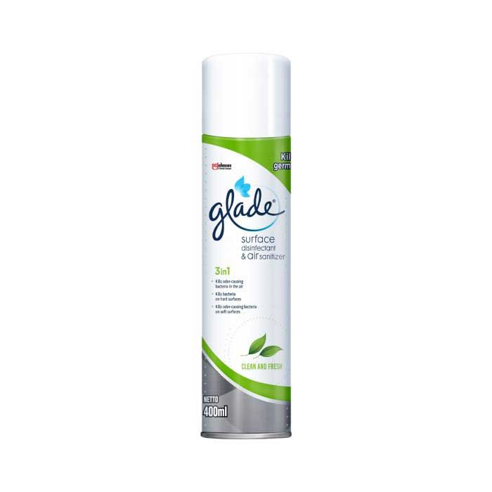 Glade 3 in 1 Surface Disinfectant & Air Sanitizer 400 ml - 1