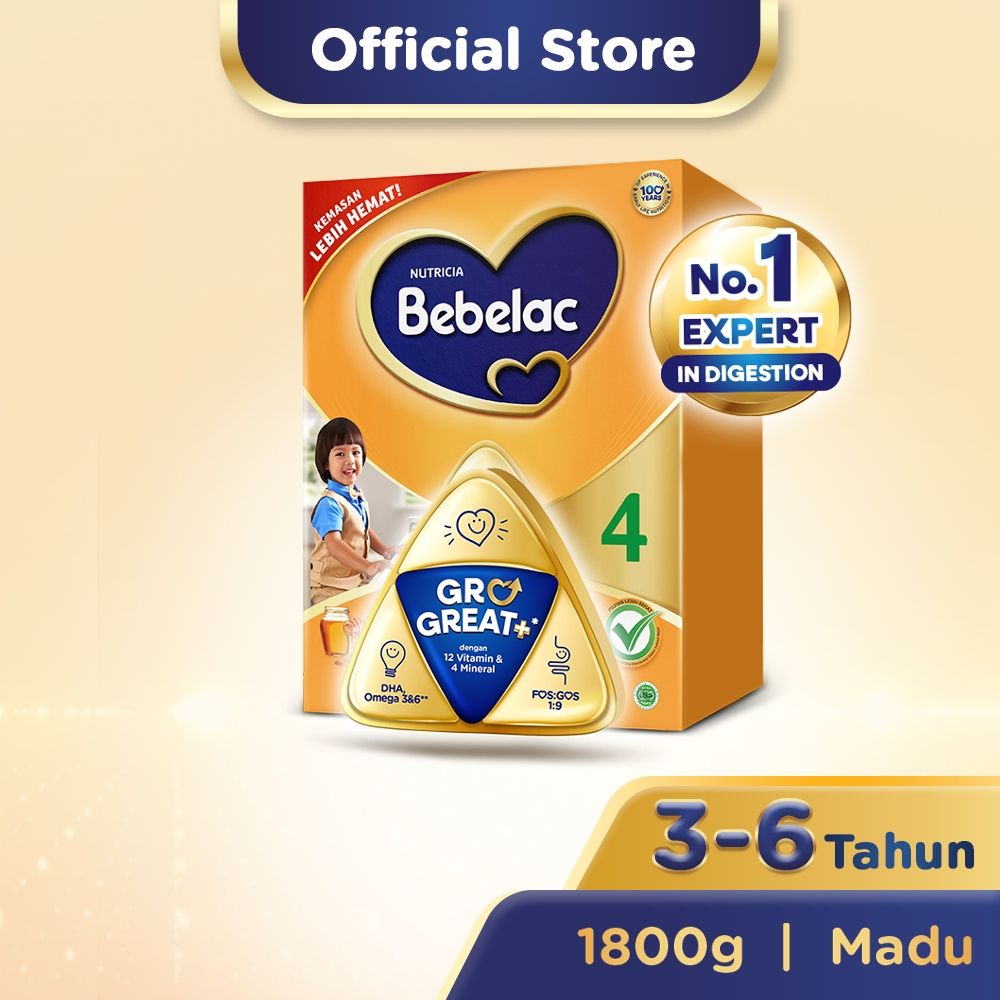 Bebelac 4 Madu Susu Bubuk 1800 GR - 1