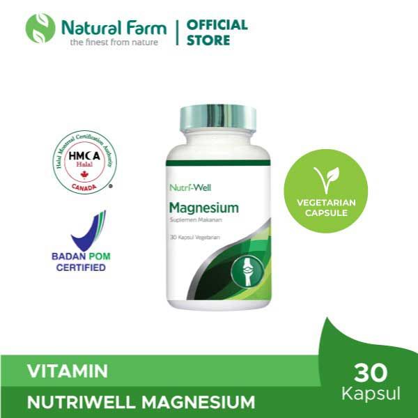 Nutriwell Magnesium (30 Caps) - 1