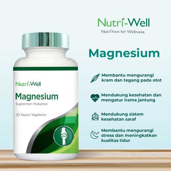 Nutriwell Magnesium (30 Caps) - 2