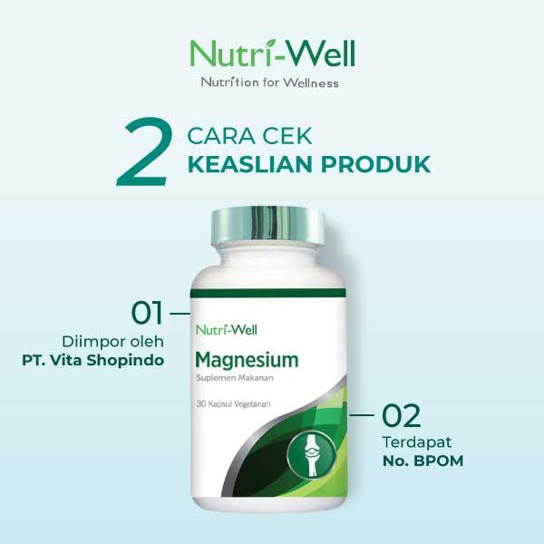 Nutriwell Magnesium (30 Caps) - 3