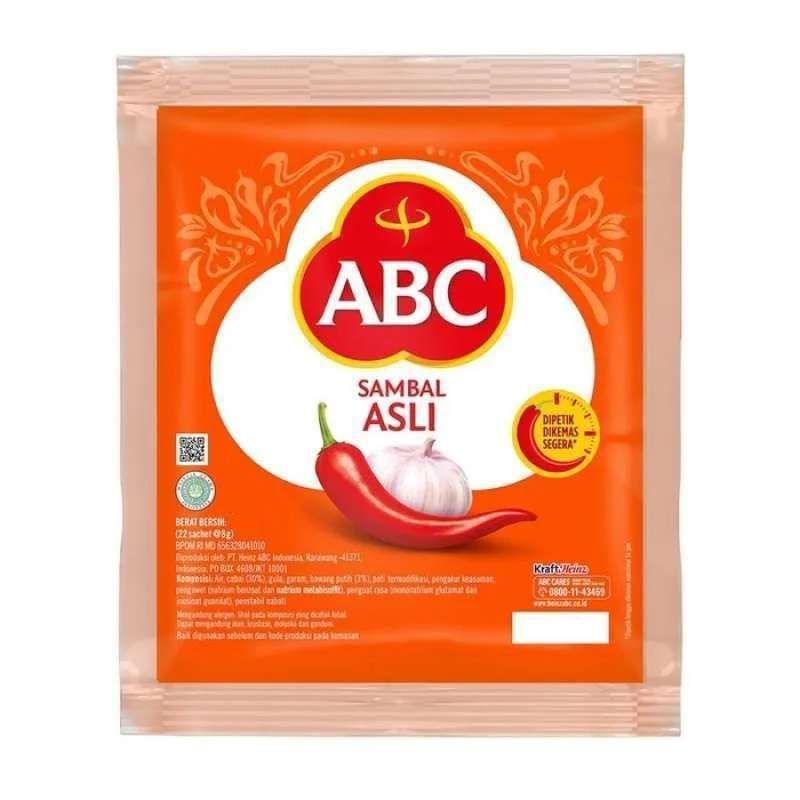 Abc Sambal Asli Sct 18gr @ 10's - 1