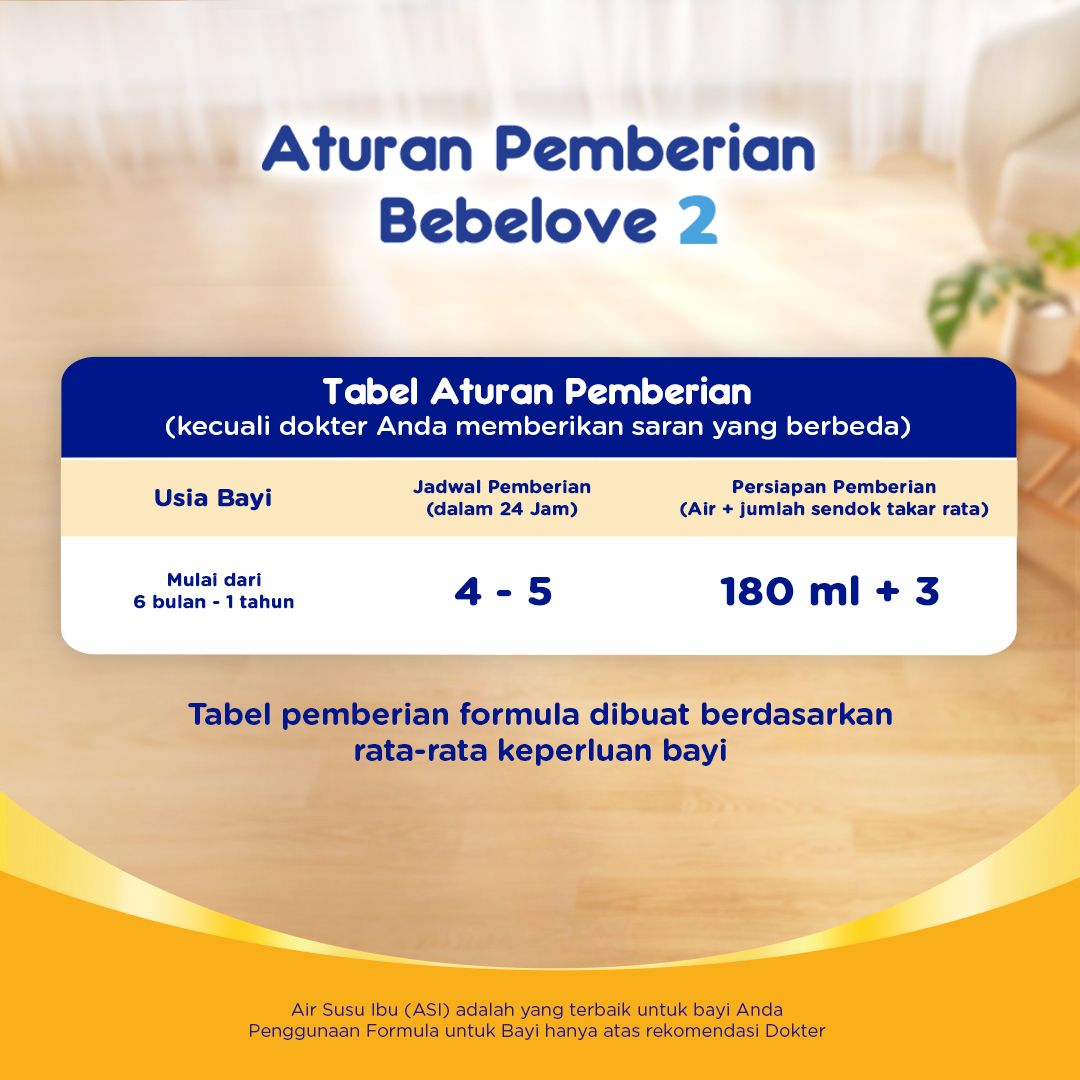 Bebelove 2 Formula Bayi Bubuk 1800 GR - 3