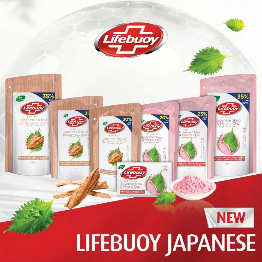Lifebuoy Sabun Mandi Cair  Shiso&Sandalwood 900Ml - 4