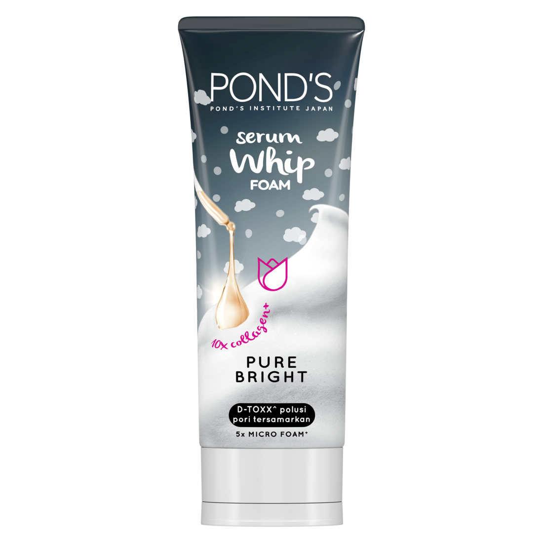 Ponds Pure Bright Whip Foam 100G - 1