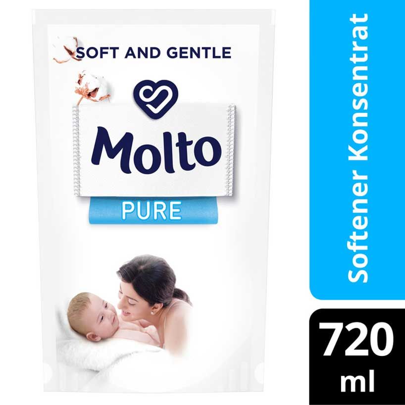Molto Pelembut Softener Dan Pewangi Pure 720Ml - 1