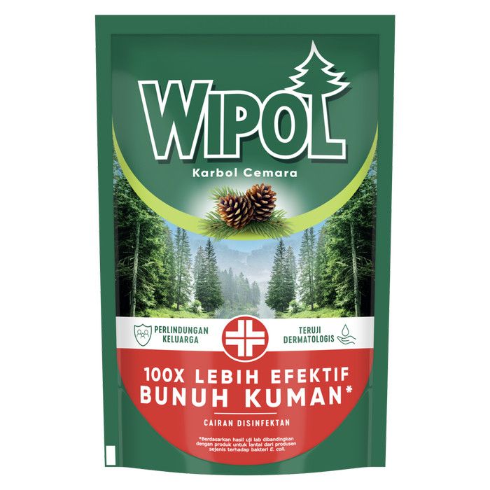 Wipol Pembersih Lantai Cemara 780Ml - 2