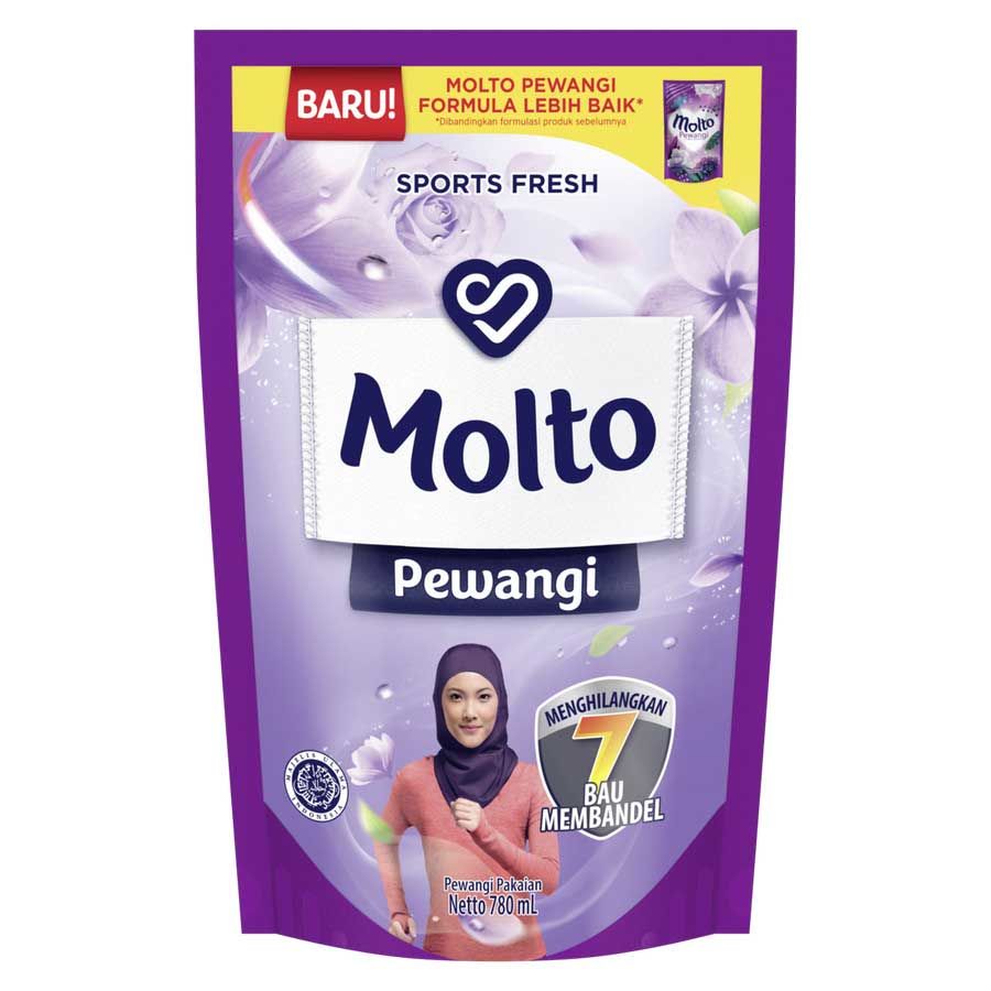 Molto Pewangi Sports Fresh 780 Ml - 2