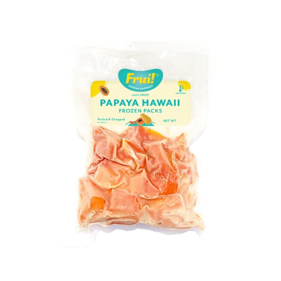 FRUI! Frozen Papaya Hawaii Size 250g - 1