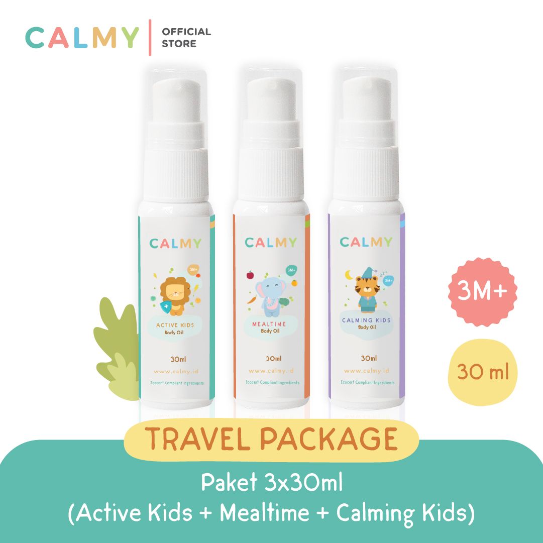 Calmy Paket - 3x30ml Jaga Kesehatan Bayi&Anak-anak - 1
