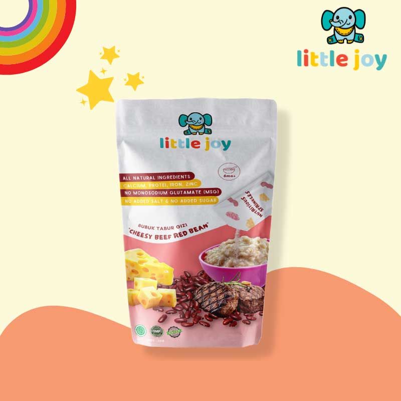 Little Joy Makanan Mpasi Bayi Bubuk Tabur Gizi - Beef Cheese - 1