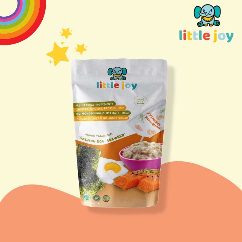 Little Joy Makanan Mpasi Bayi Bubuk Tabur Gizi - Salmon Omega 3 - 1