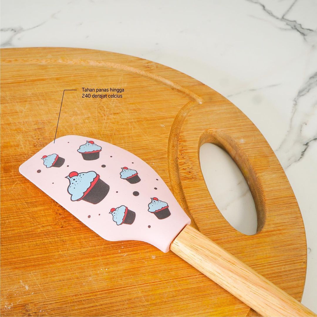 Cypruz Spatula Printed Set 3 Pcs MPASI Bayi - 2