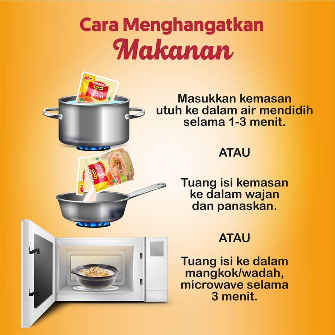 Kimbo Kitchen Bubur Ayam 1 Box [Paket 37] - 3