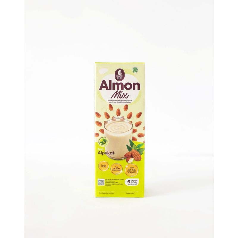 Mama Bear Almon Mix Mama Bear Susu Almod Daun Katuk Pelancar Booster ASI - 1