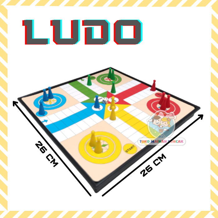 Toko Mainan Puncak GAME Ular Tangga LUDO Catur Othello - 3