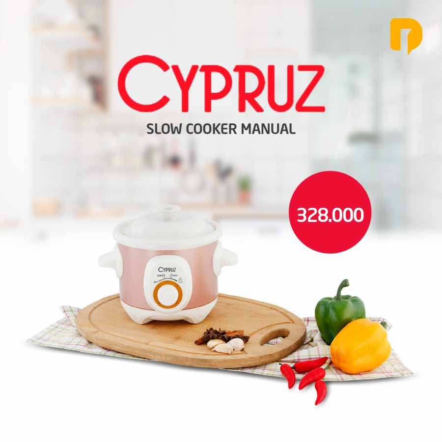 Cypruz Slow Cooker Manual - 1