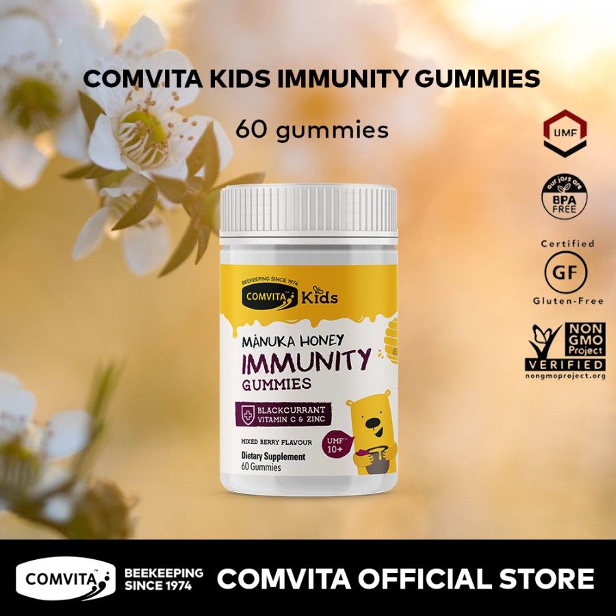 Comvita Kids Manuka Honey Immunity Gummies with UMF 10+ - 1