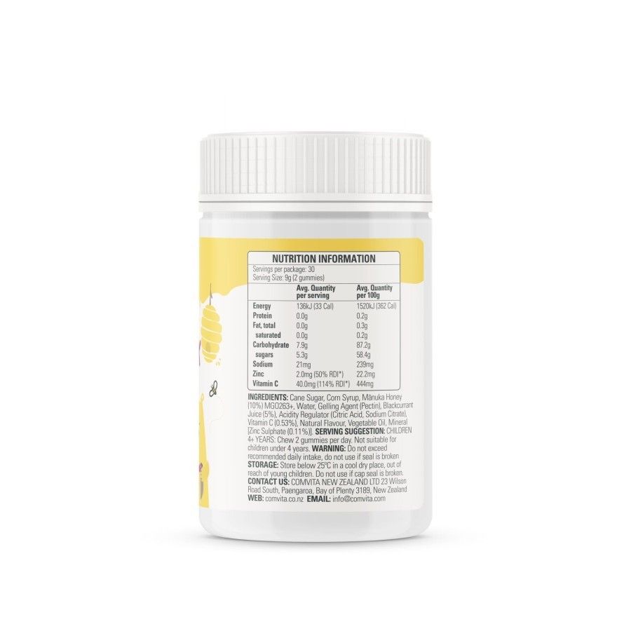 Comvita Kids Manuka Honey Immunity Gummies with UMF 10+ - 2
