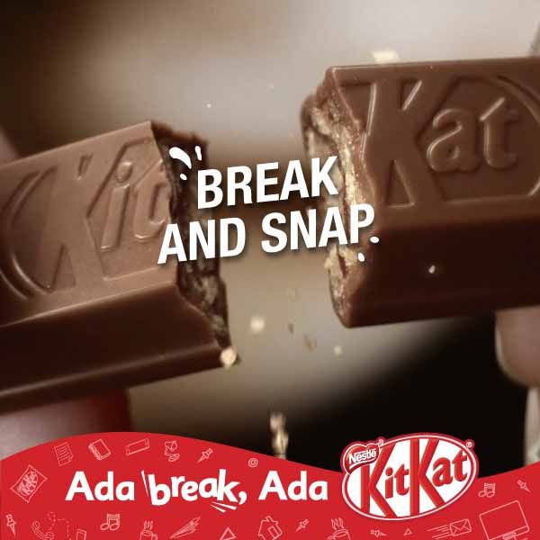 Kitkat Wafer Coklat 4F 35G - 5